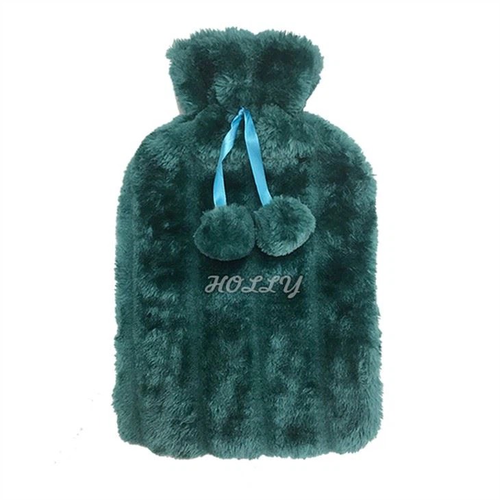 Rabbit fur Hot Water Bottle Cover