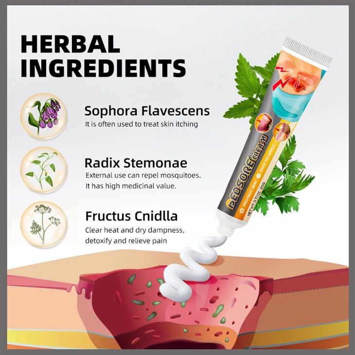 Anti-infection Bedsore Treatment Cream